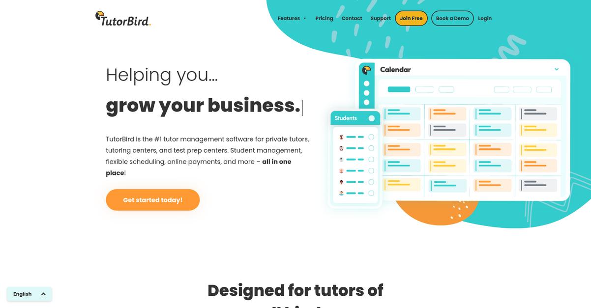 Tutor Bird Homepage