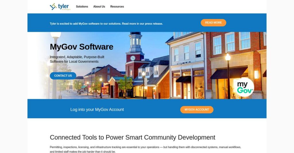 Tyler Technologies Homepage