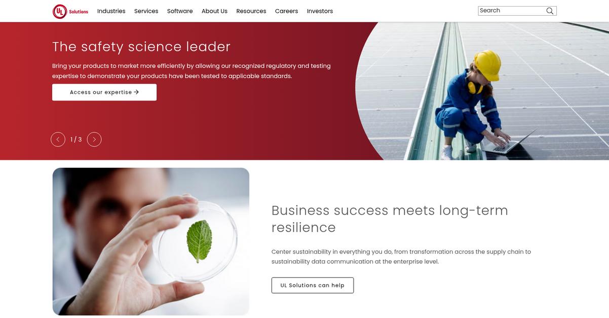 Ul Homepage