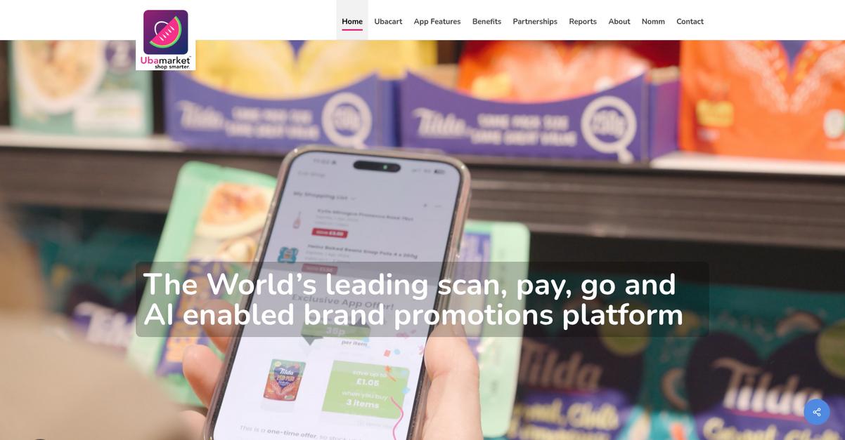 Ubamarket Homepage