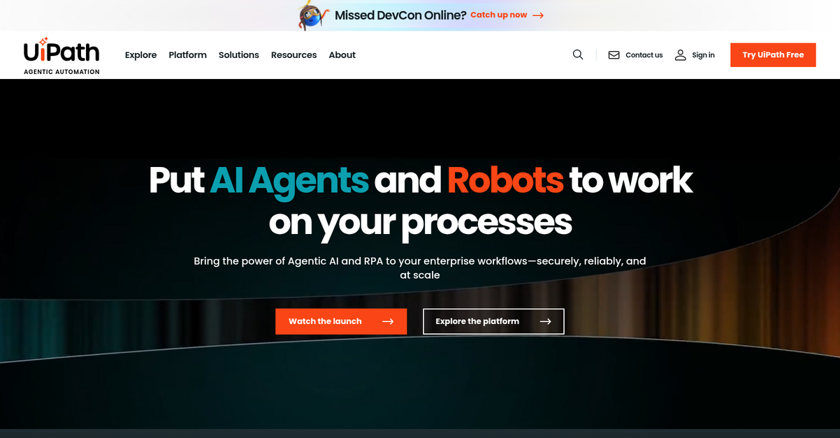 Ui Path Homepage