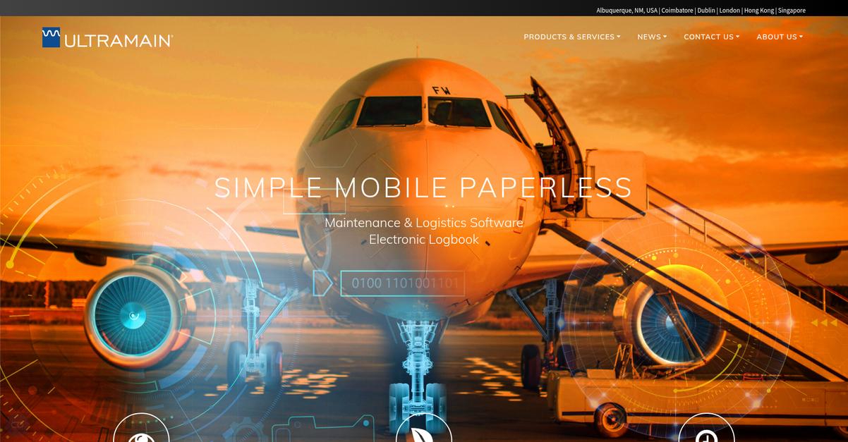 Ultramain Homepage