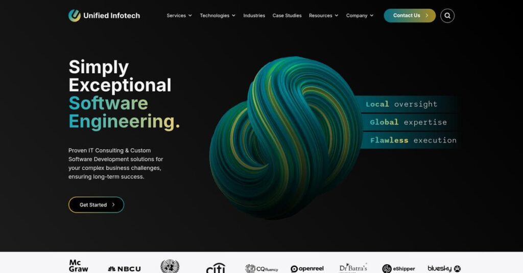 Unified Infotech Homepage