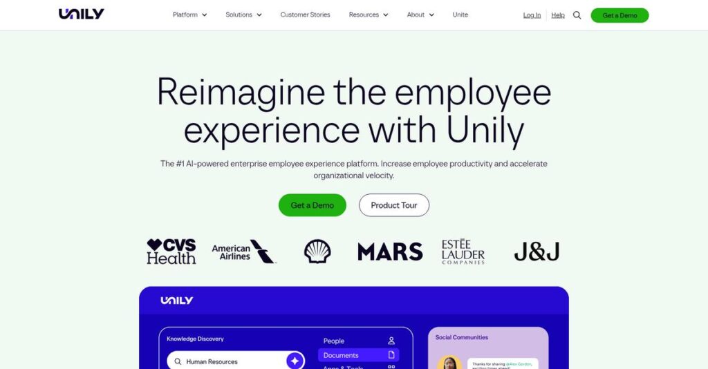 Unily Homepage