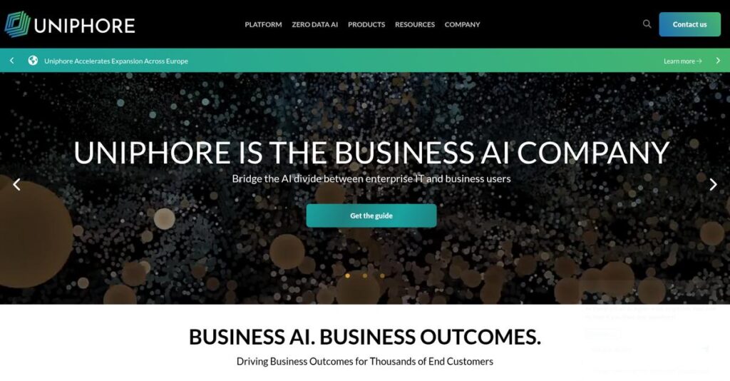 Uniphore Homepage