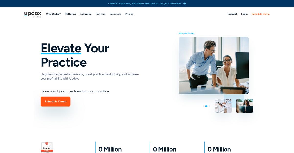 Updox Homepage