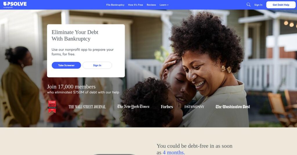 Upsolve Homepage