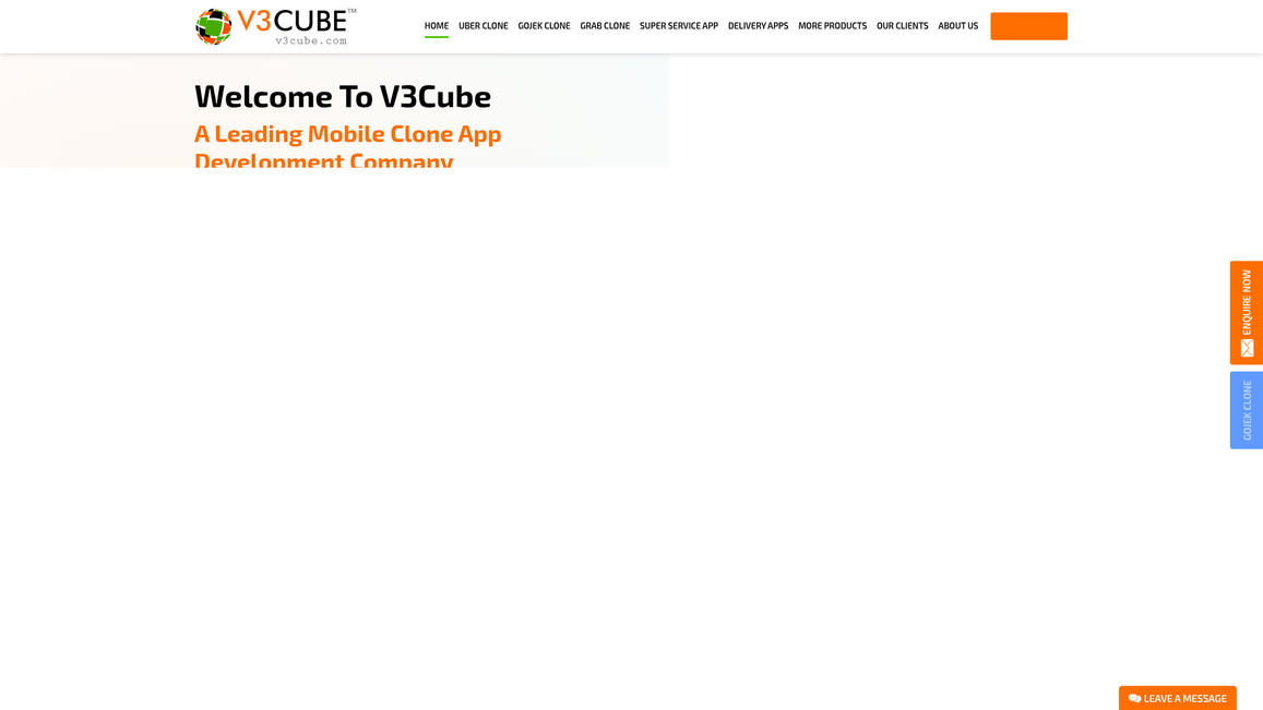 V3cube Homepage