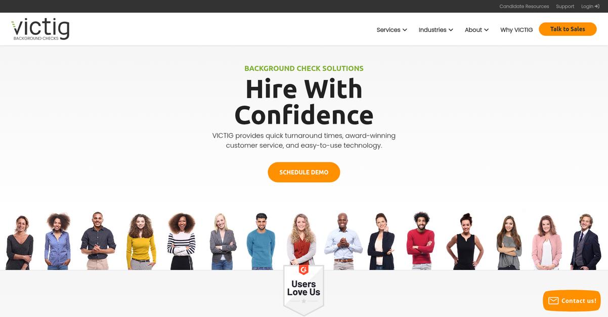 Victig Homepage