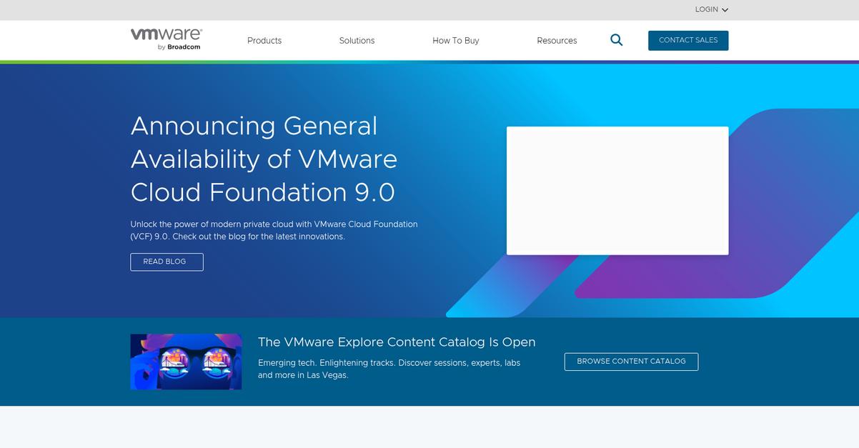 Vmware Homepage