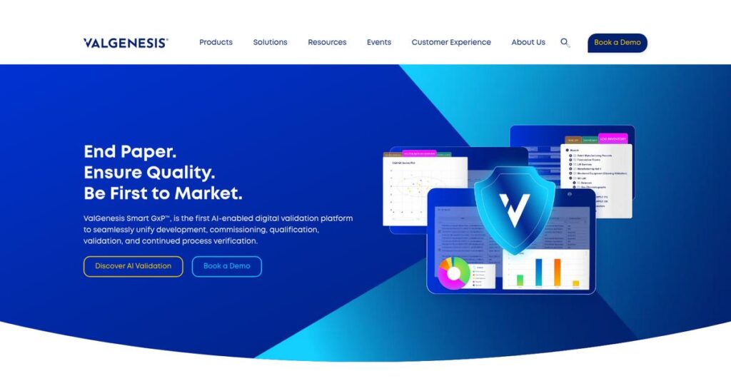 ValGenesis Homepage