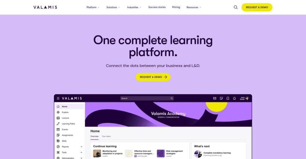 Valamis Homepage