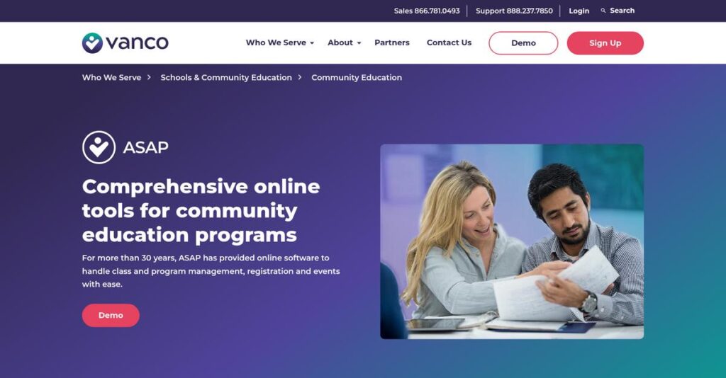 Vanco Homepage