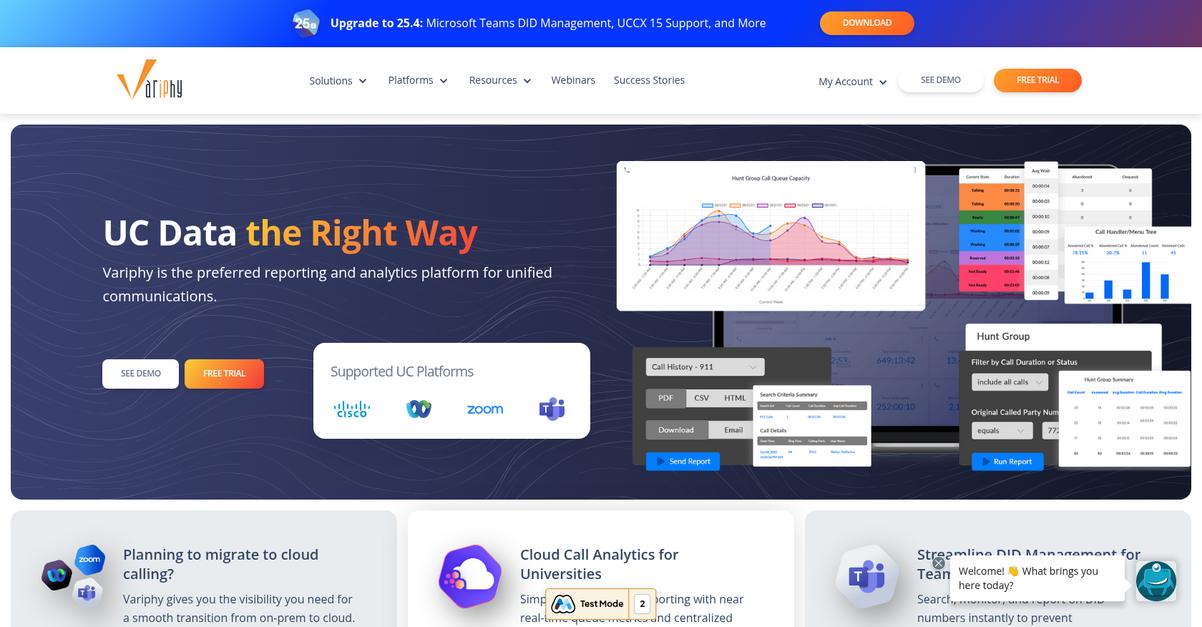 Variphy Homepage