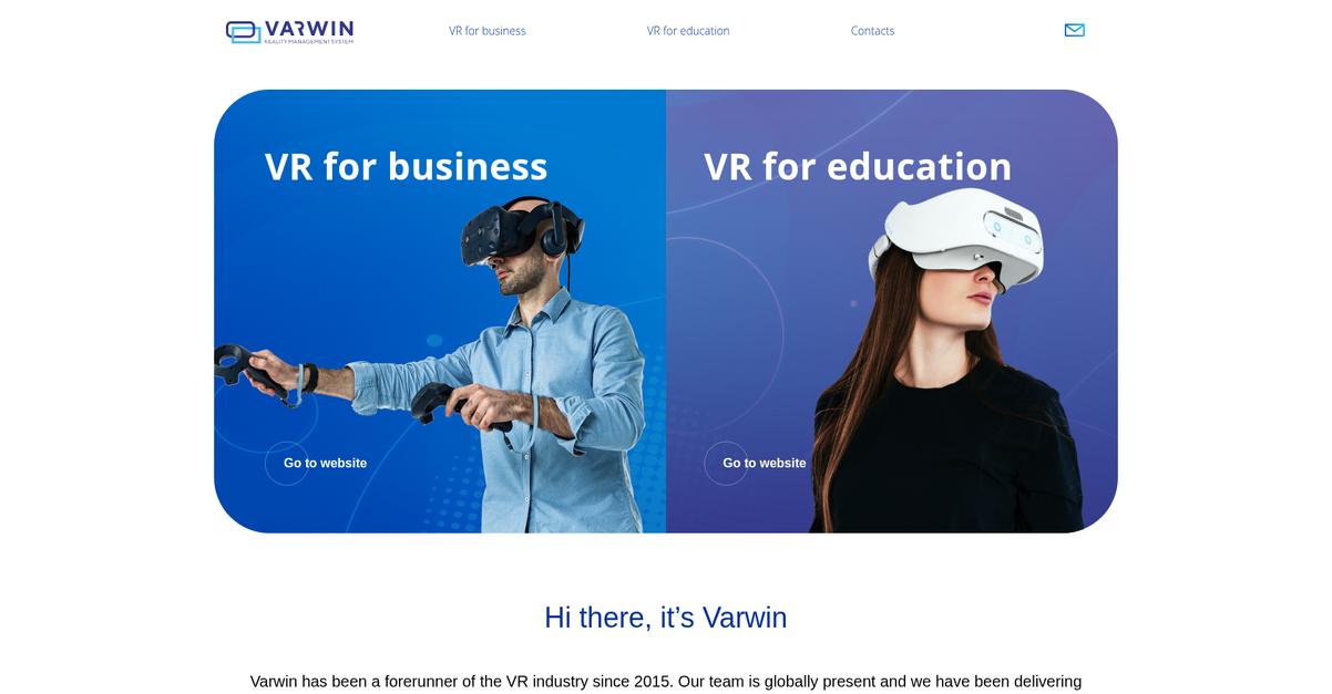 Varwin Homepage