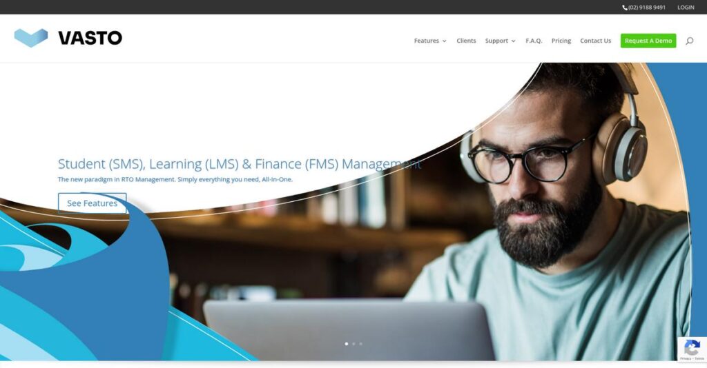 Vasto Software Homepage