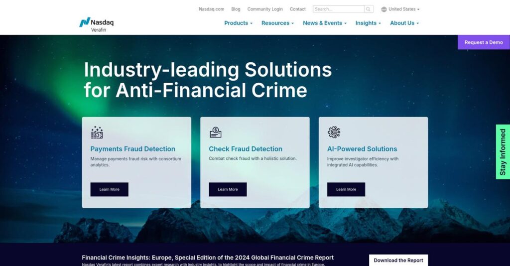 Verafin Homepage
