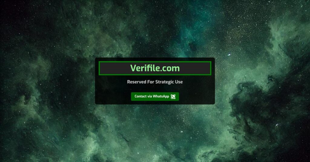 VeriFile Homepage