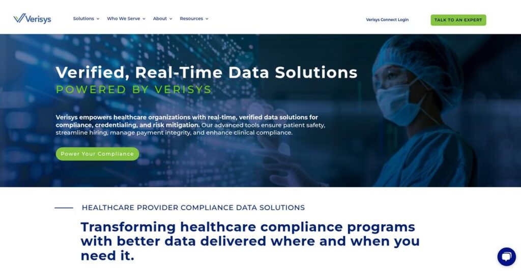 Verisys Homepage