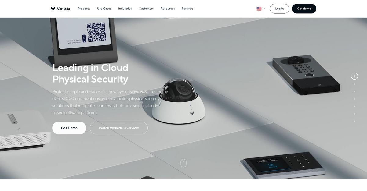 Verkada Homepage