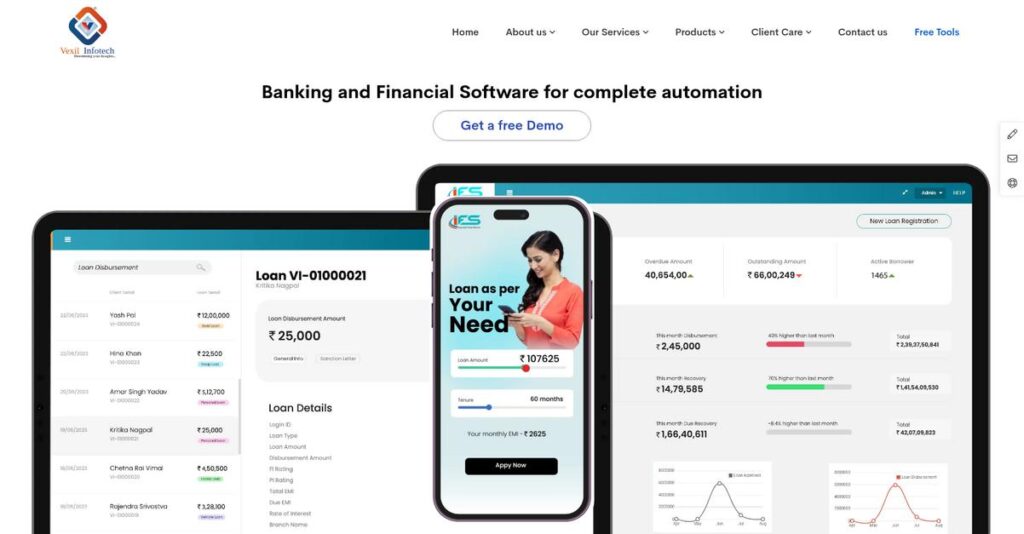 Vexil Infotech Homepage