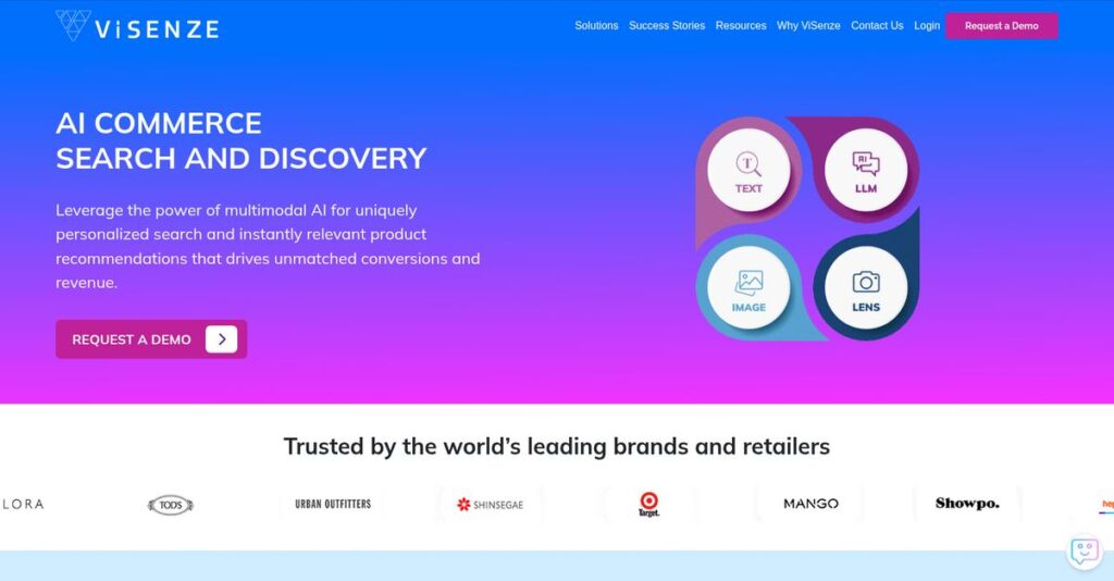 ViSenze Homepage