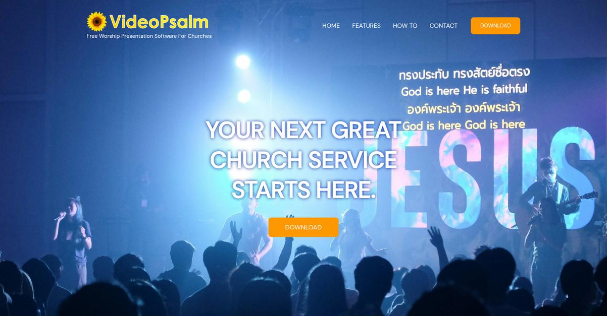 Video Psalm Homepage