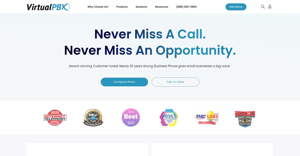 Virtual Pbx Homepage