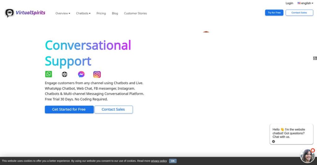 VirtualSpirits Homepage