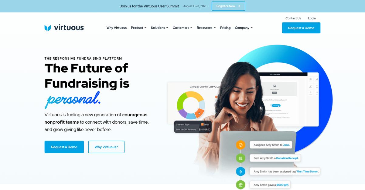 Virtuous Homepage