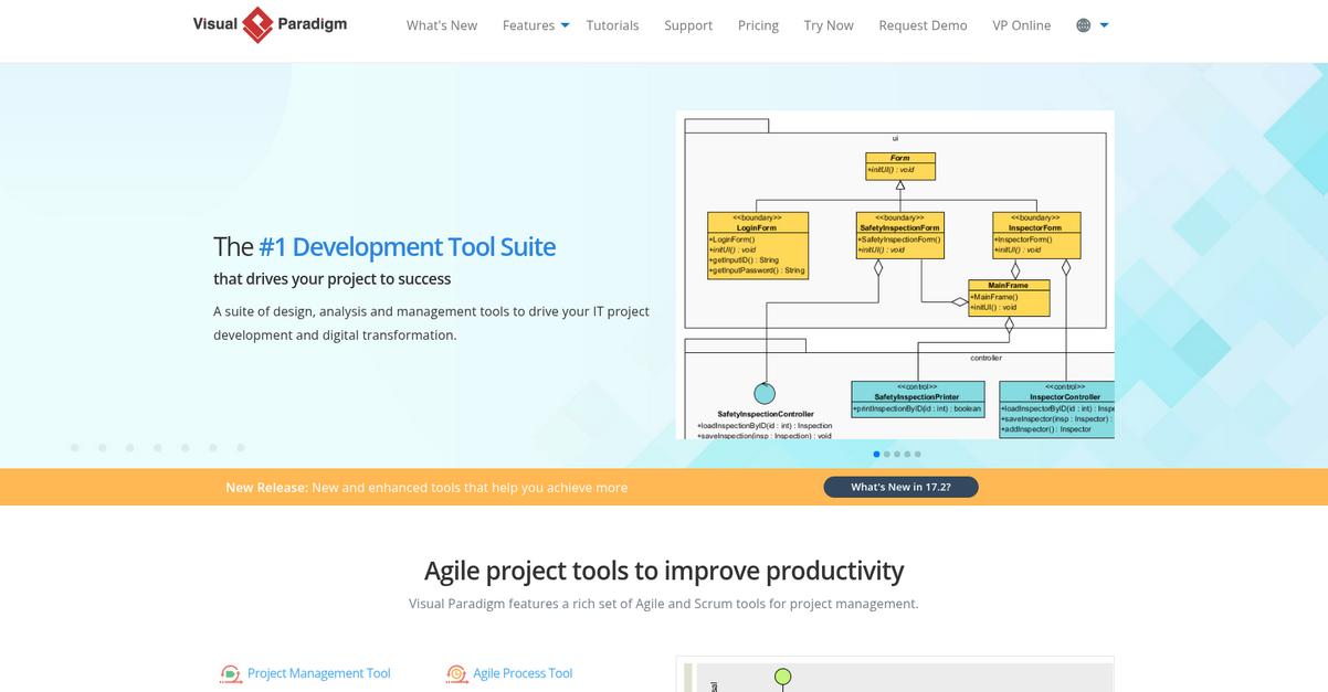 Visual Paradigm Homepage