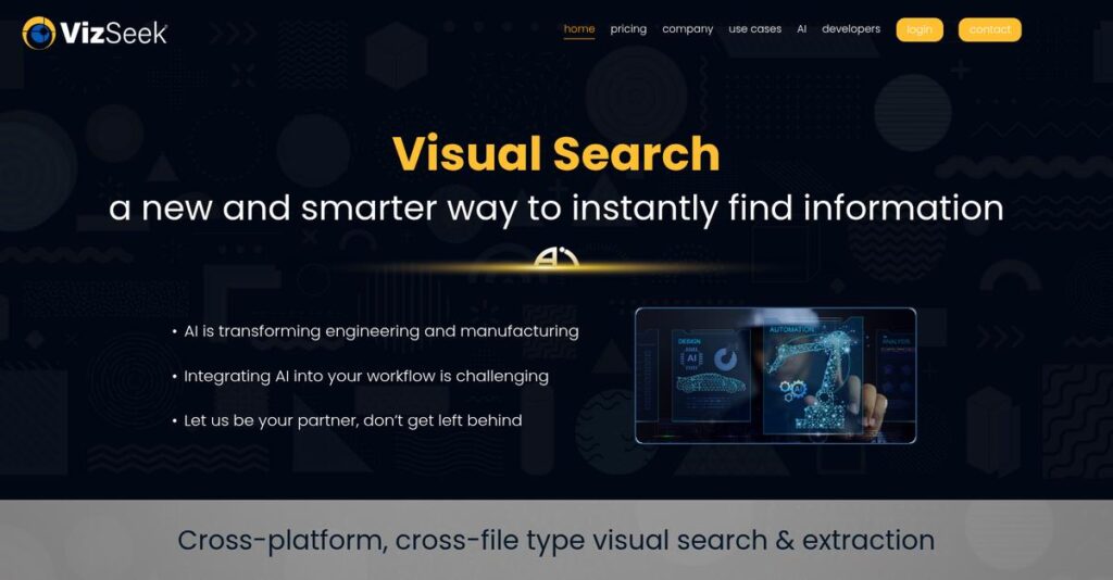 VizSeek Homepage