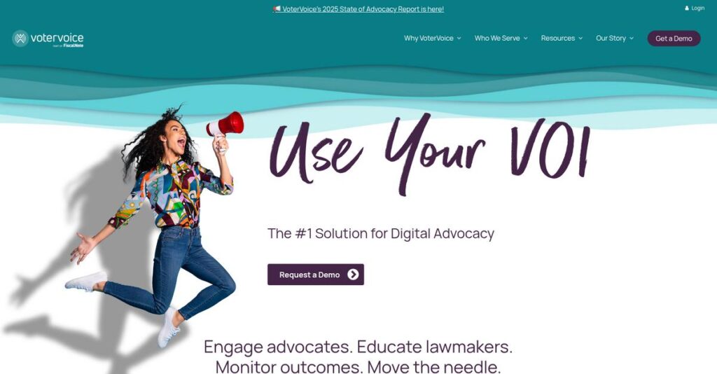VoterVoice Homepage