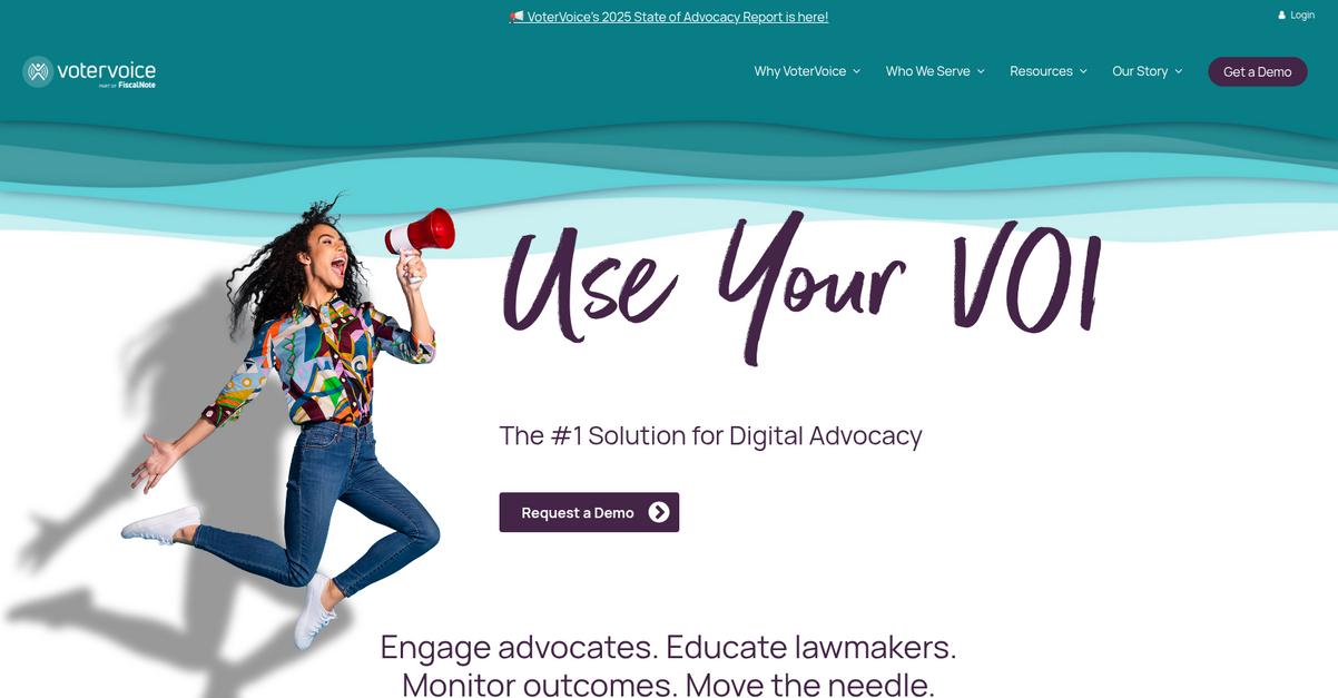 Voter Voice Homepage