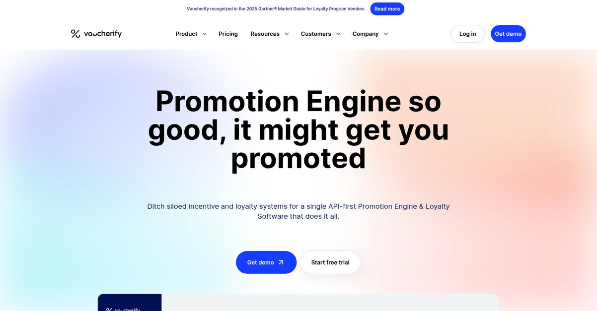 Voucherify Homepage