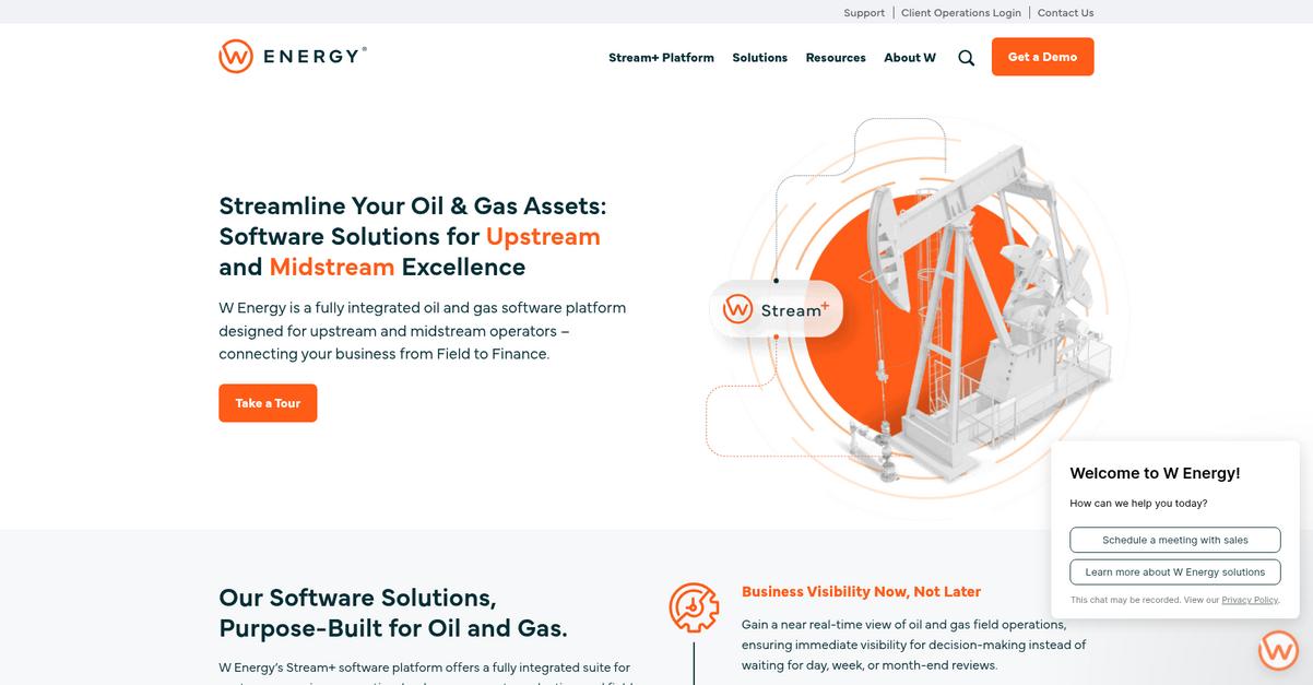 W Energy Homepage