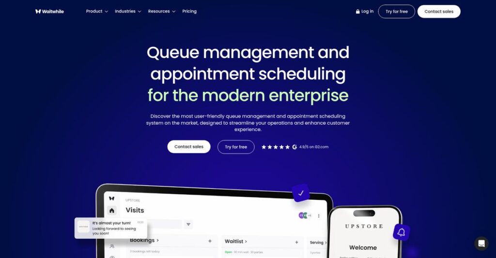 WaitWhile Homepage