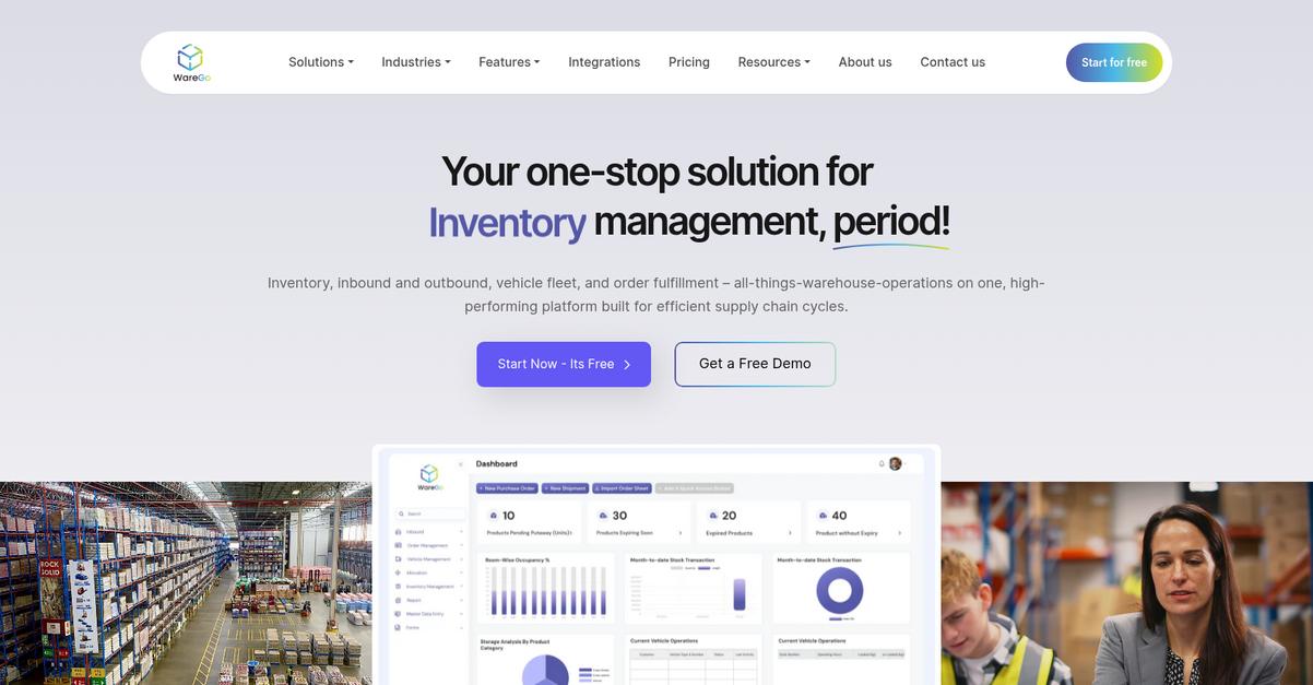 Ware Go Homepage