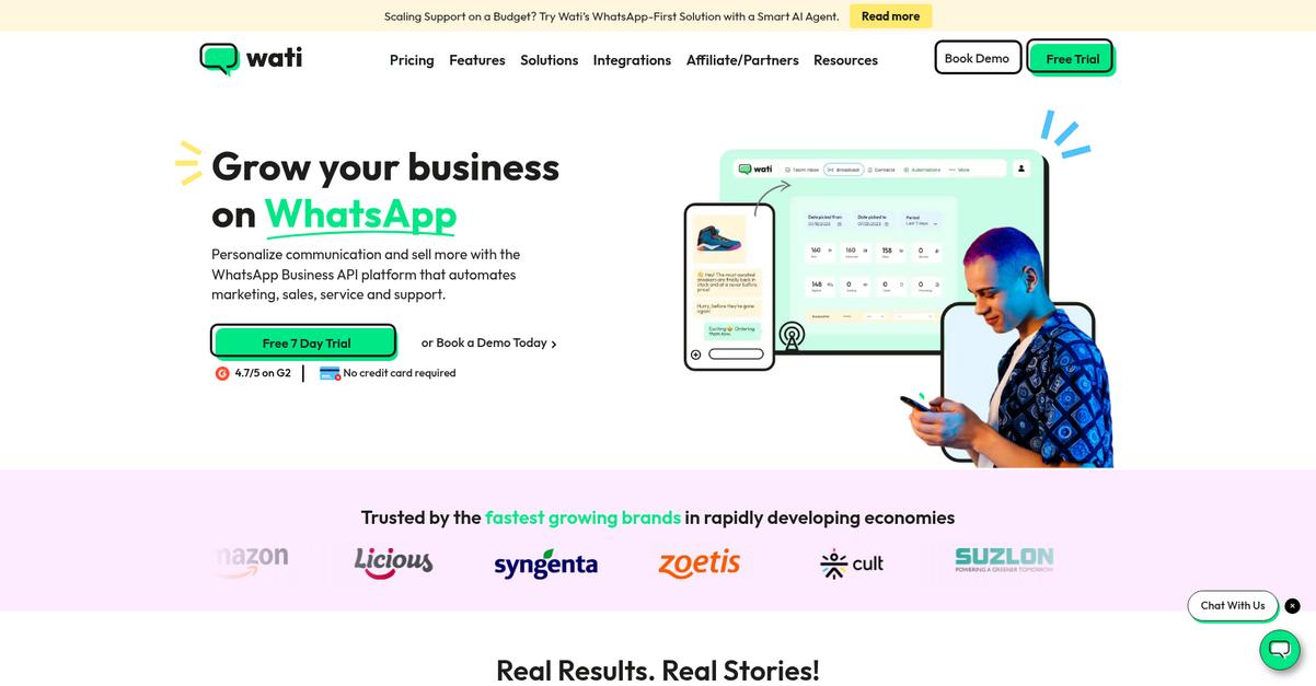 Wati Homepage