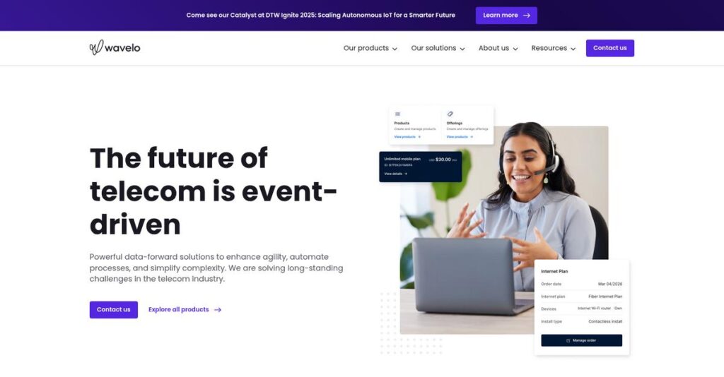 Wavelo Homepage