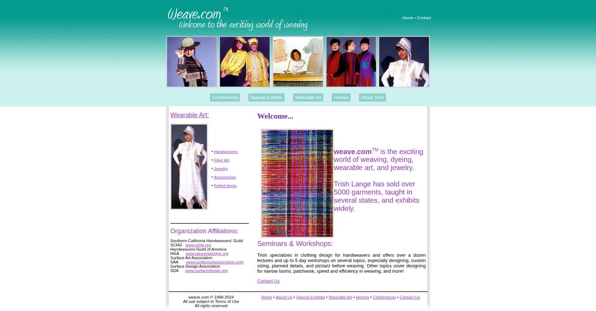 Weave Homepage 1