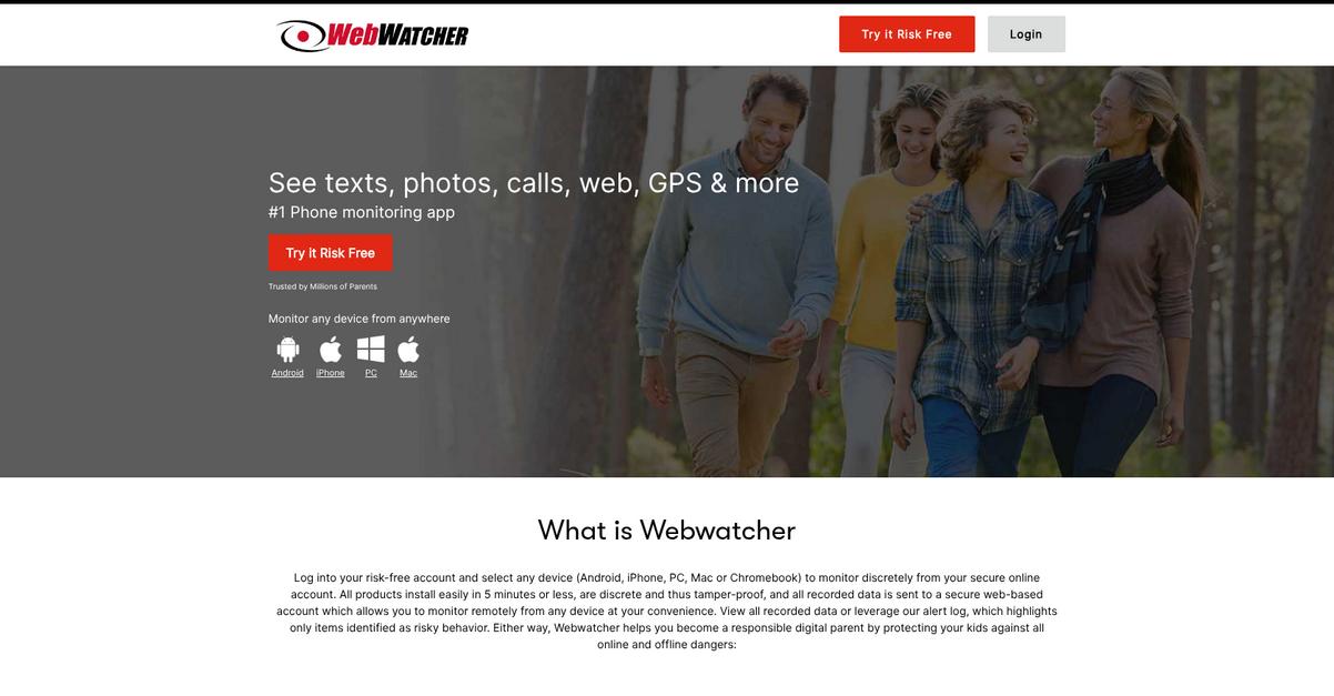 Web Watcher Homepage