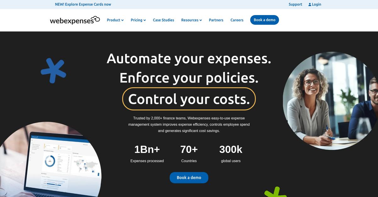 Webexpenses Homepage