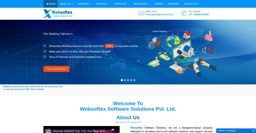 Websoftex Homepage