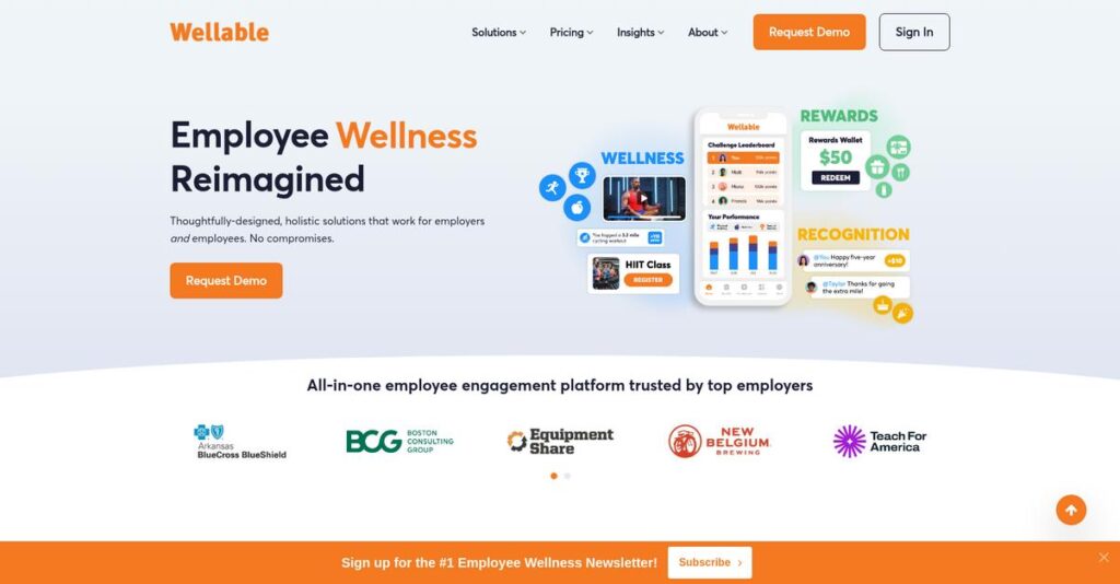 Wellable Homepage