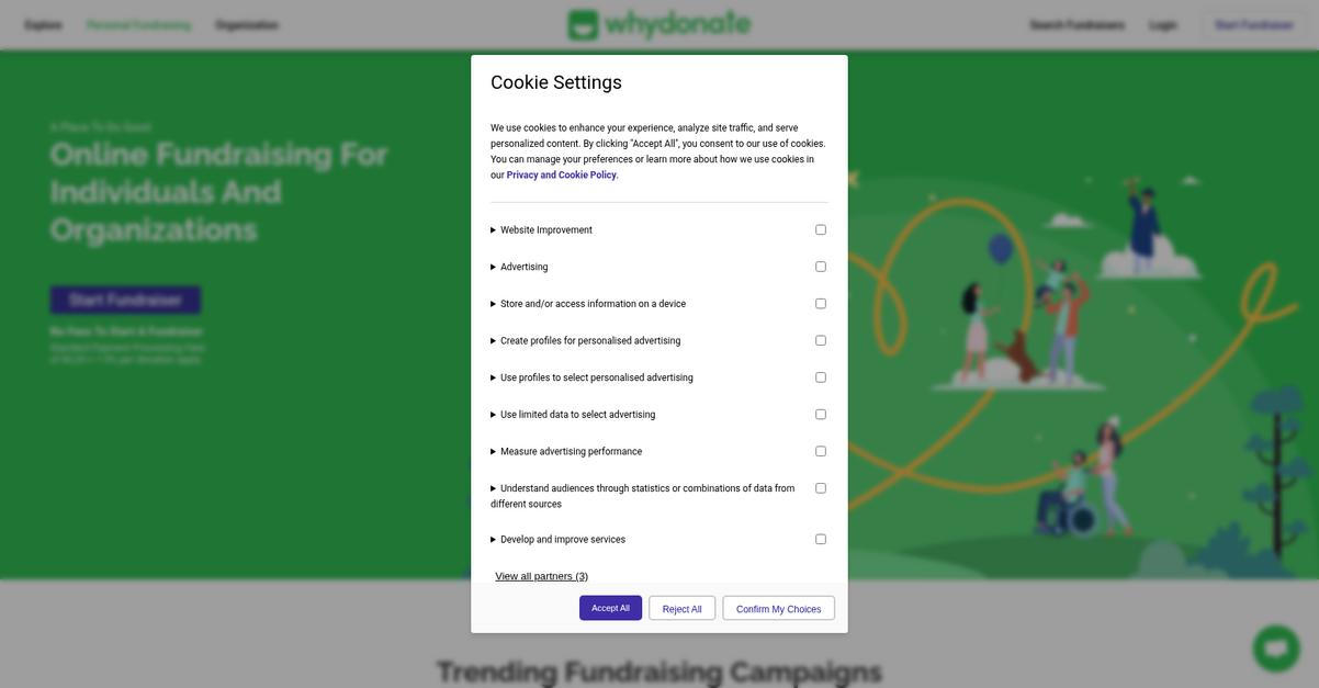 Why Donate Homepage