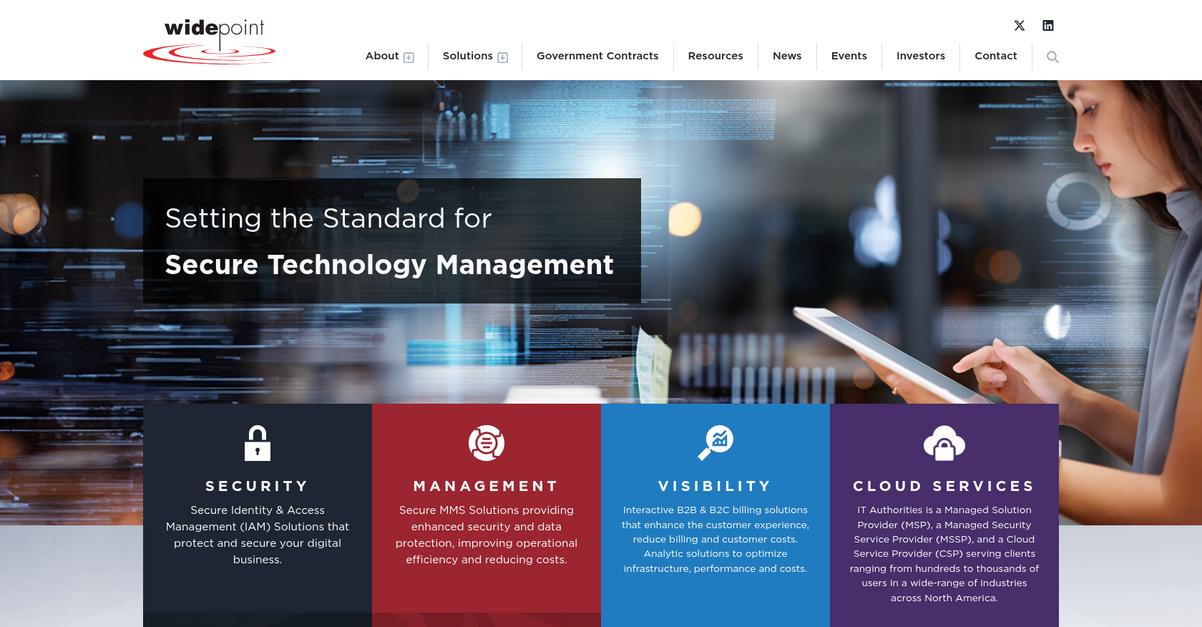 Wide Point Corporation Homepage
