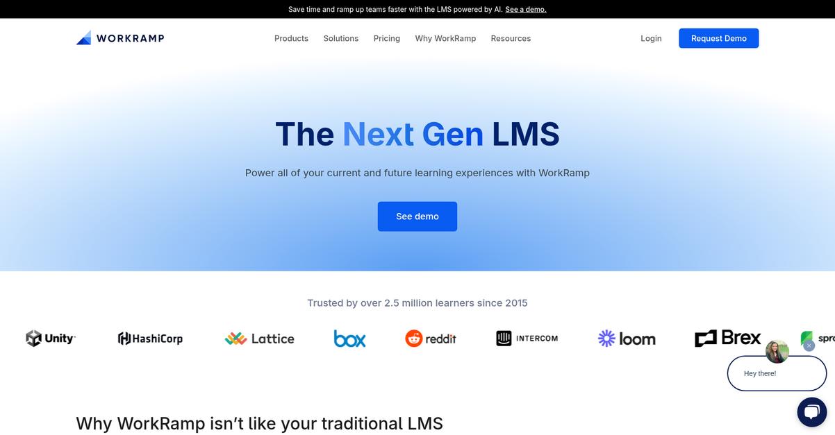 Work Ramp Homepage