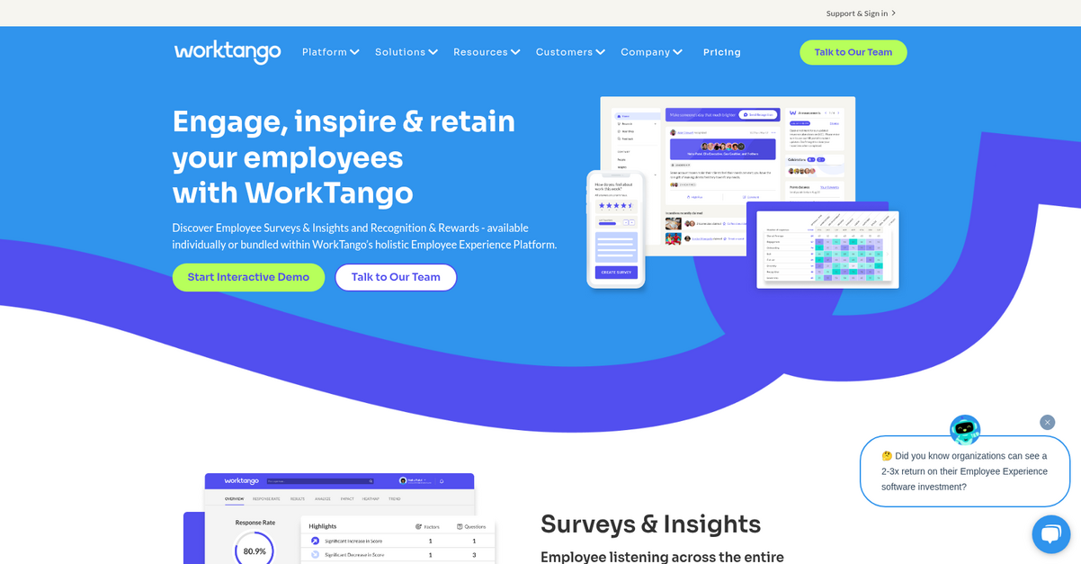 Work Tango Homepage