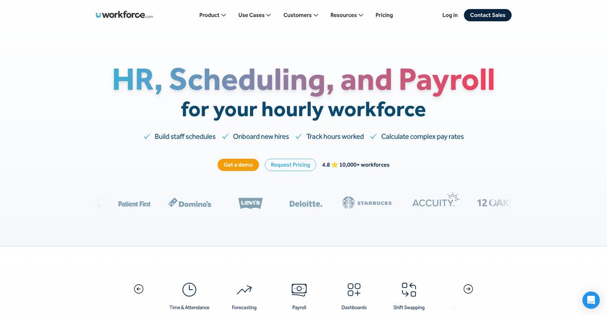 Workforce.Com Homepage
